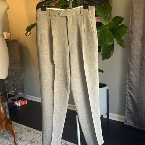 Men's Classic Gray Dress Pants